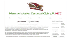 Desktop Screenshot of mcc-memmelsdorf.de